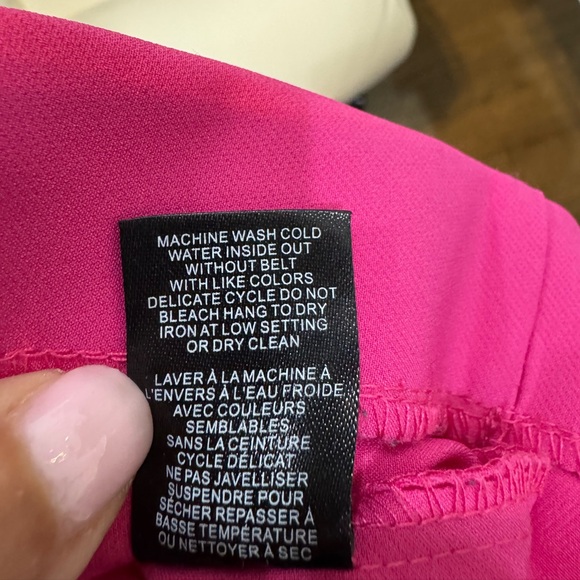 Nicole Miller Pink Wide Leg Pants - Picture 5 of 8